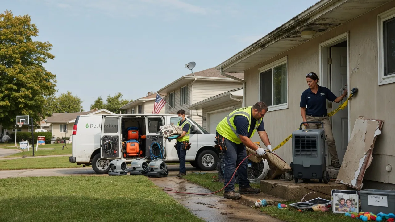 Water Damage Restoration in Saranac, MI near me
